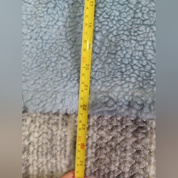 Lululemon Wool Whenever Crew Neck Pullover Blue Wool Sherpa Fleece Sz 10 - Picture 6 of 10